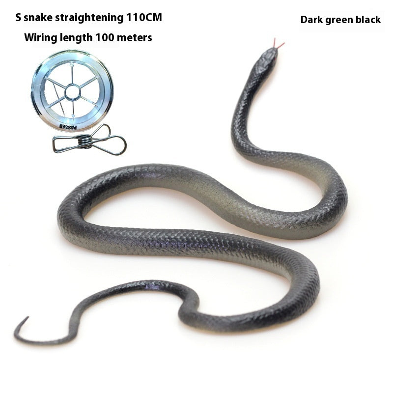 Whole Rubber Snake Chasing Props GolfChasing Props