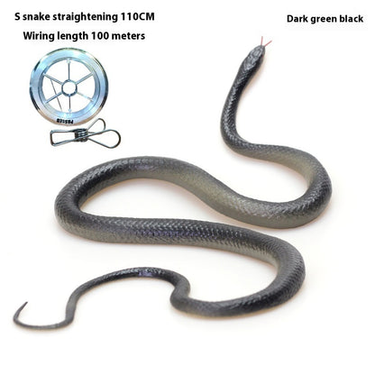 Whole Rubber Snake Chasing Props GolfChasing Props
