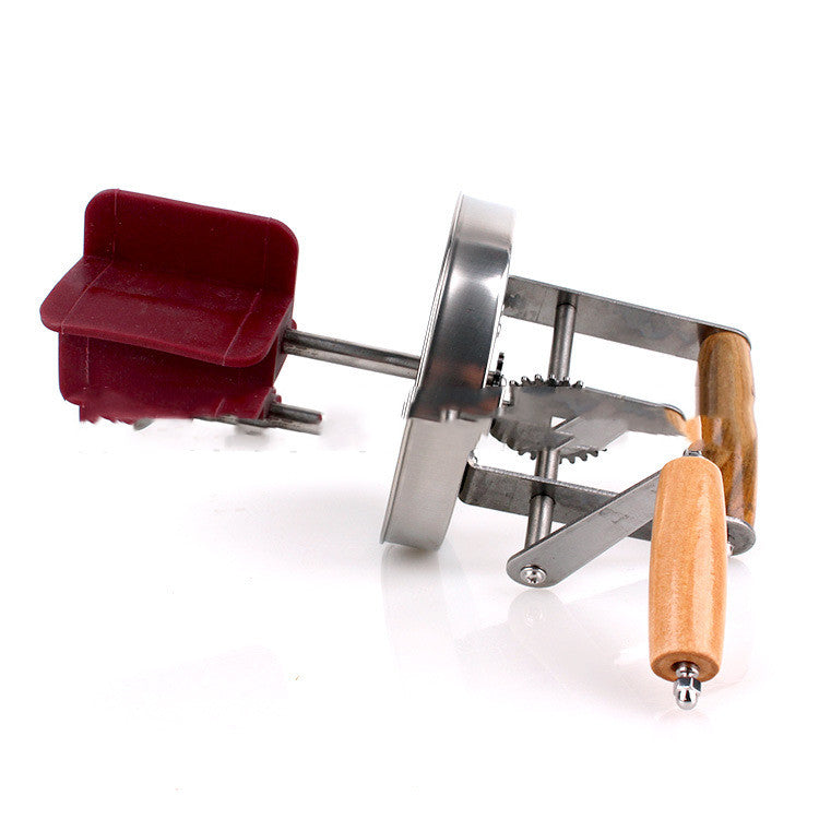 Manual Butter Churner Set – Hand-Crank Glass Jar Butter Maker