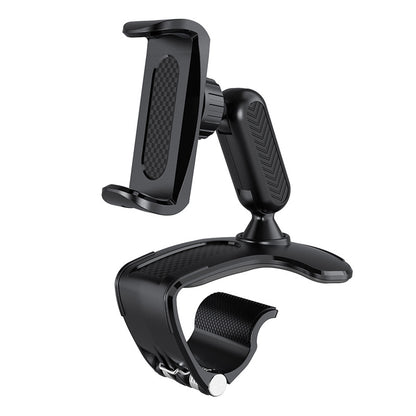 Car Dashboard HUD Phone Holder – 360° Rotatable