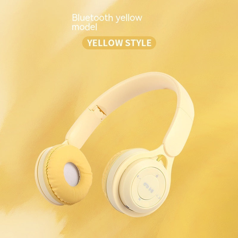 Wireless Bluetooth 5.0 On-Ear Headphones – 40mm Stereo Sound with Long Battery Life