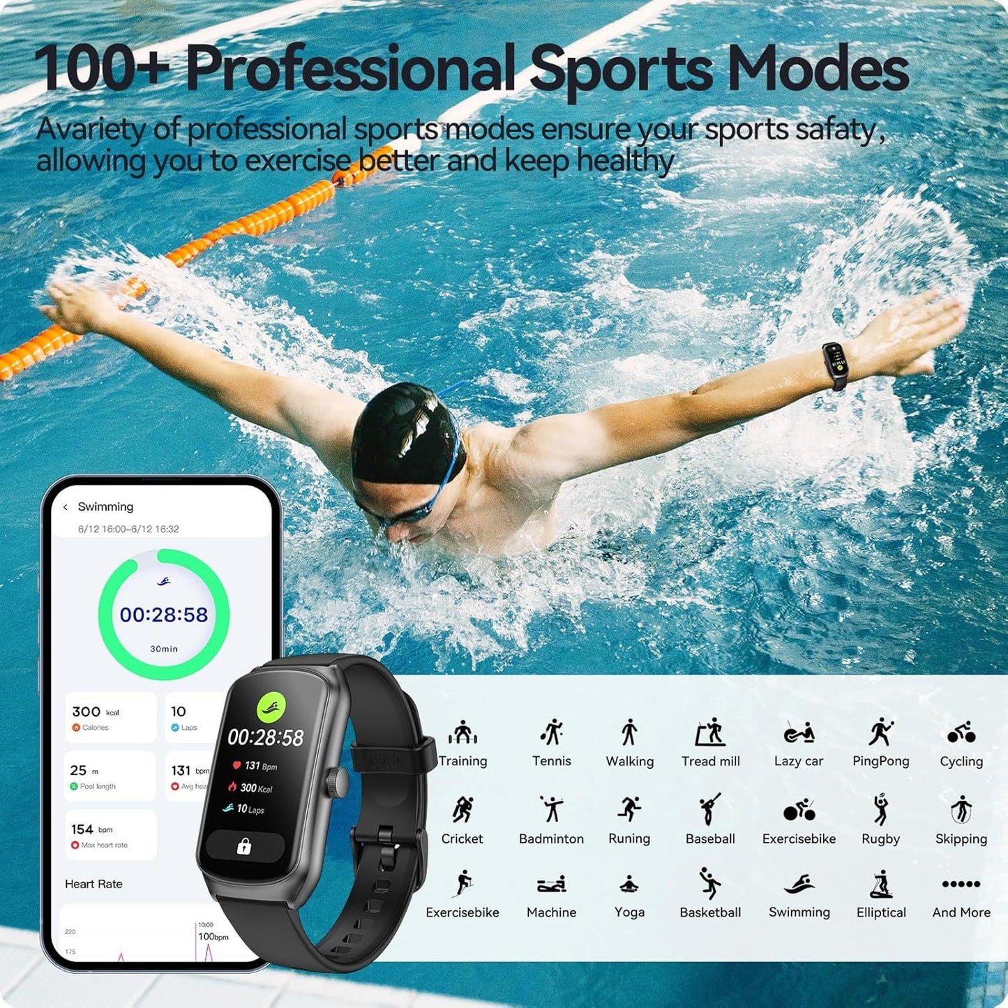 Luxury AMOLED Fitness Smartwatch for Daily Health Tracking