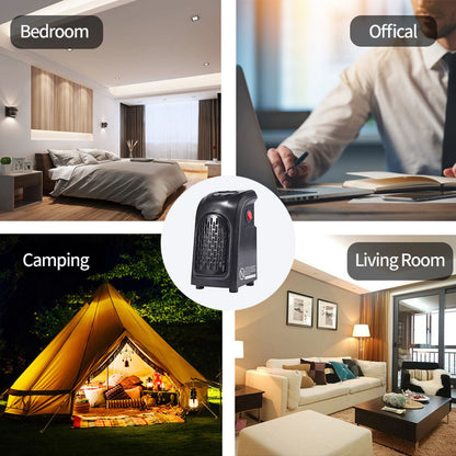 Mini Electric Fan Heater with PTC Ceramic Heating