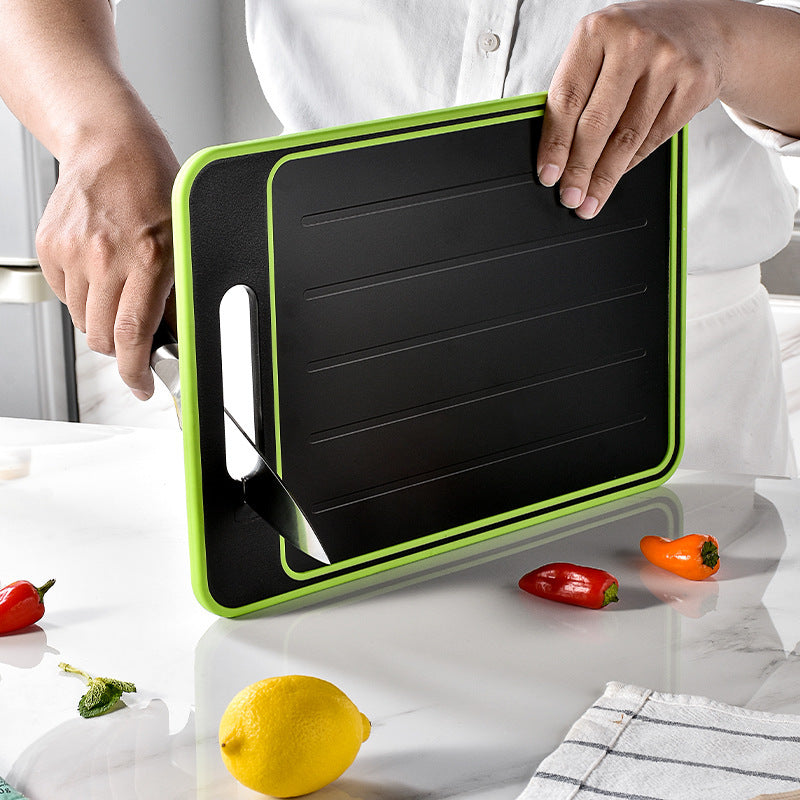 Double-Sided Aluminum Cutting Board for Kitchen