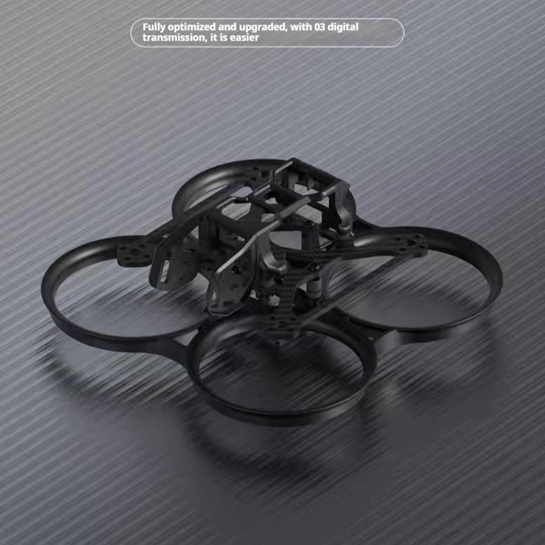 FPV Cinewhoop Drone for Aerial Photography, Compact FPV Quadcopter with Camera Mount