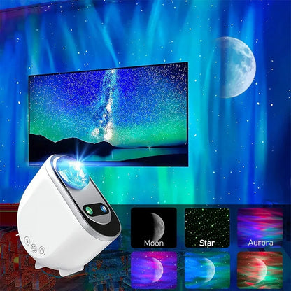 Aurora Borealis Galaxy Star Projector