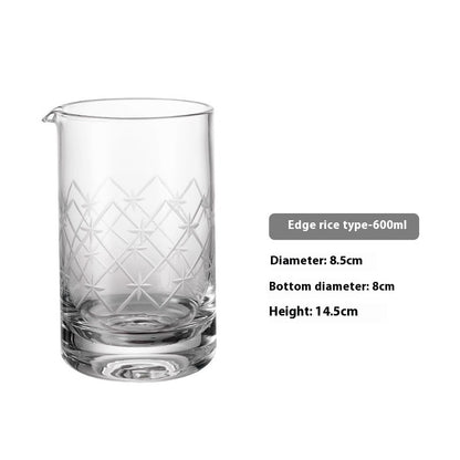 Crystal Whiskey Glass – Elegant Old Fashioned Drinking Tumbler