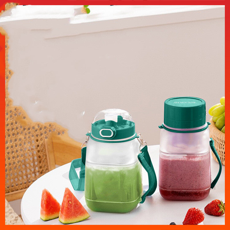 Portable Juice Blender Bottle – Leakproof Fruit Juicer Pitcher for Fresh Drinks