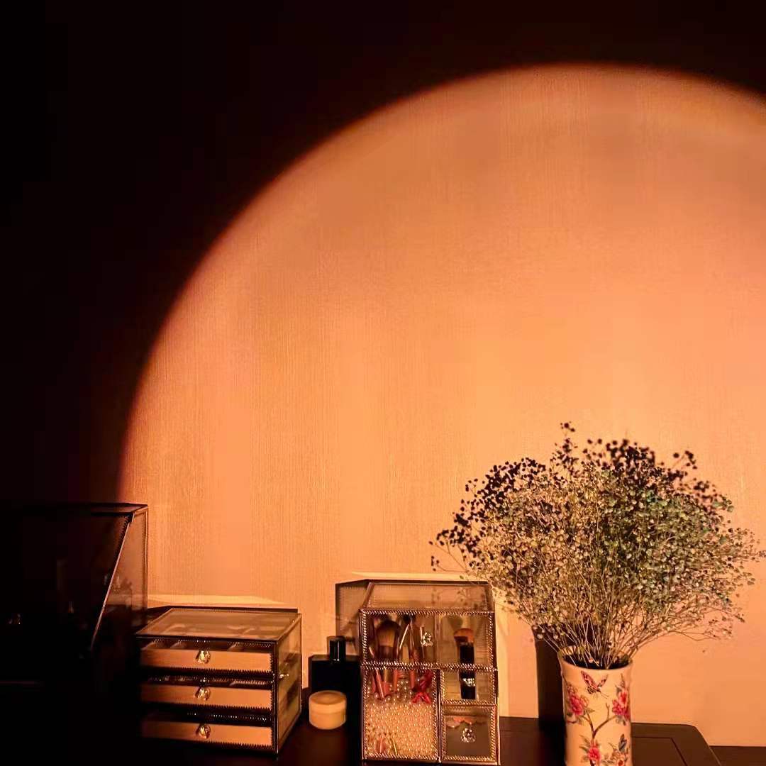 Romantic Sunset Lamp for Bedroom & Photography