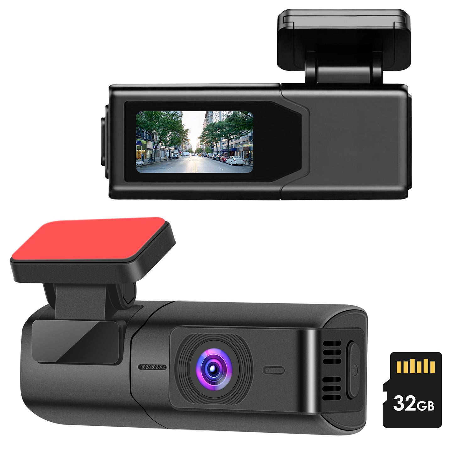 2K HD Car Dash Camera with WiFi & Night Vision
