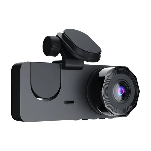 Triple Lens Car Dash Camera with Night Vision & G-Sensor 🚗📹