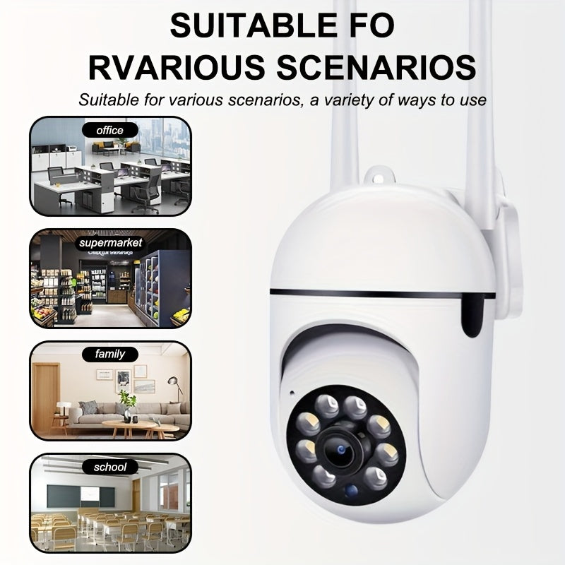 👉 360° Wireless Outdoor Security Camera | 1080P HD