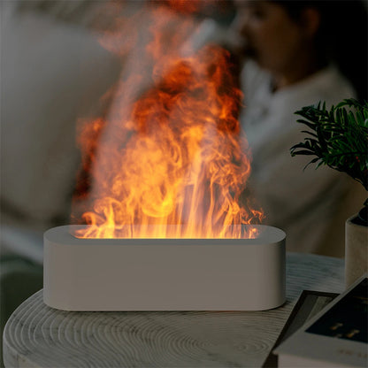 Flame Aroma Diffuser Air Humidifier Ultrasonic