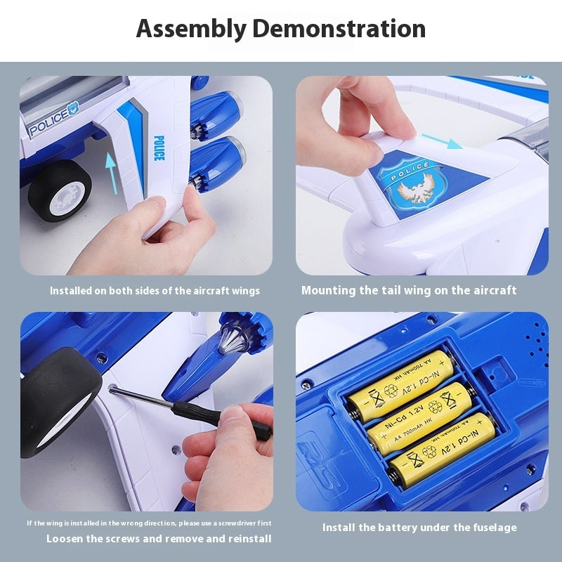 Children's Toy Catapult Track Storage Inertia Toy Car Model