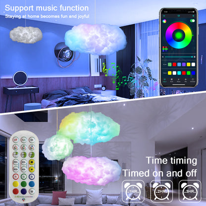 USB RGB Cloud Lightning Decorative Light