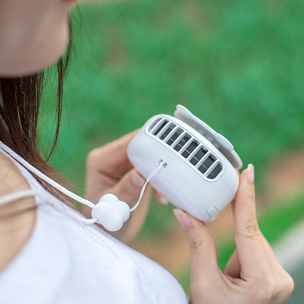 Portable Hanging Neck Mini Silent FanUSB Fan