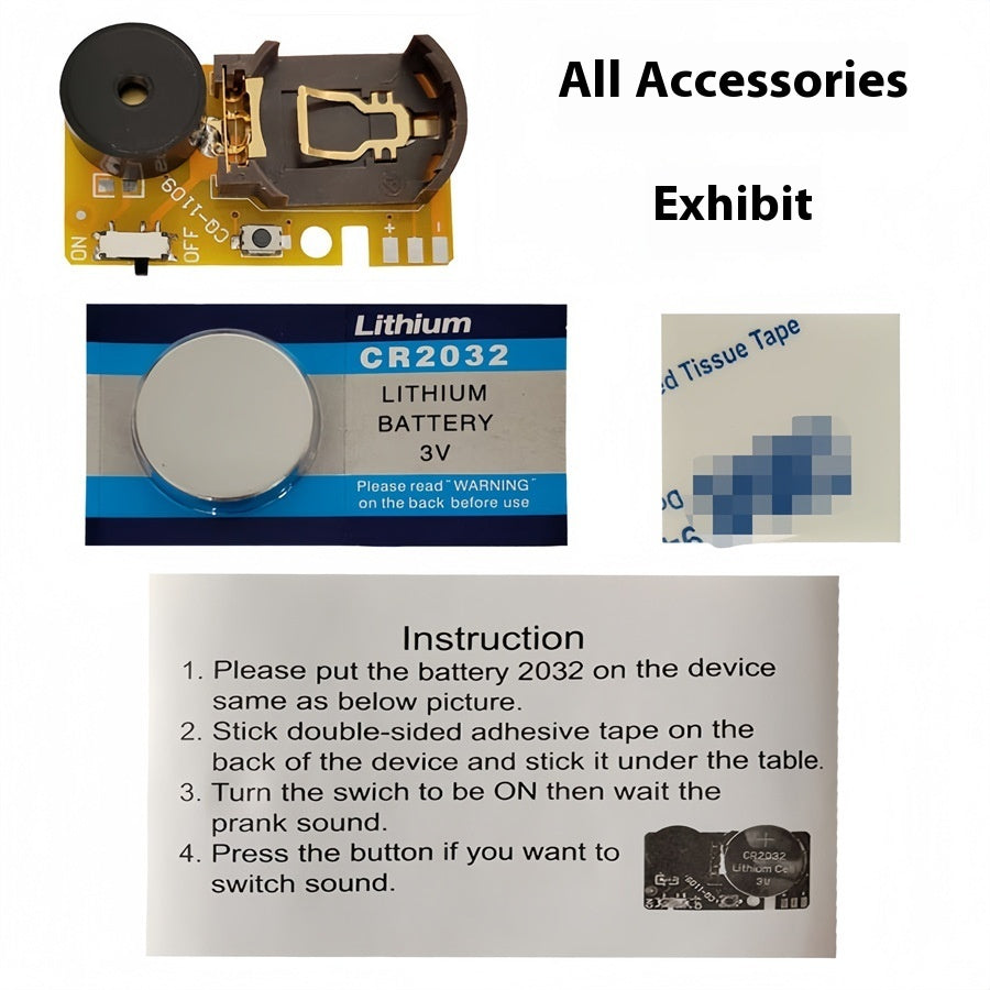 Creative Whole Person Noise Maker Party Prank Trick Noise Maker Funny Annoying Noise Acoustic Generator