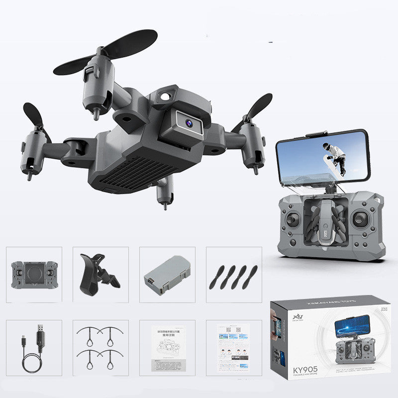 Mini Drone with HD Camera, Foldable Quadcopter, 4-Axis Stable Flight Toy Drone