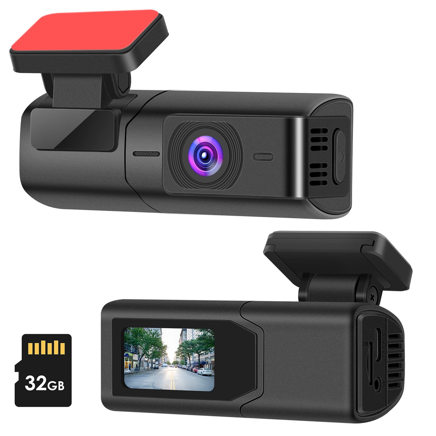 2K HD Car Dash Camera with WiFi & Night Vision