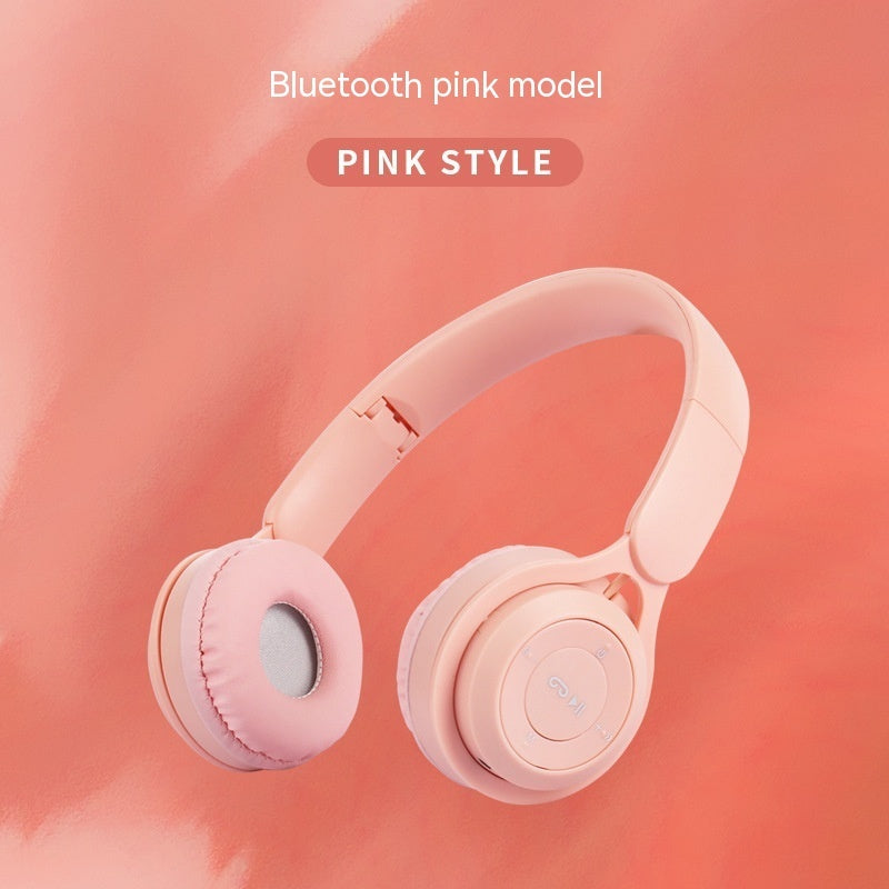 Wireless Bluetooth 5.0 On-Ear Headphones – 40mm Stereo Sound with Long Battery Life