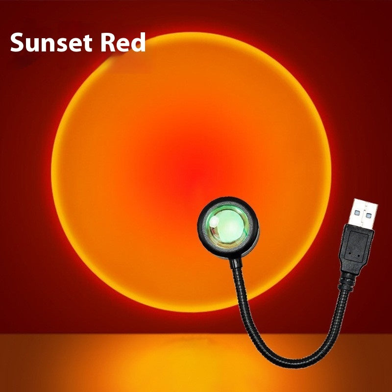 USB Sunset LED Night Lamp