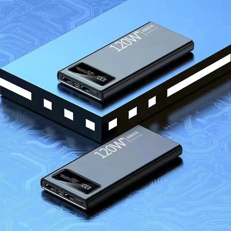 120W Fast Charging 50000mAh Large Capacity Power Bank