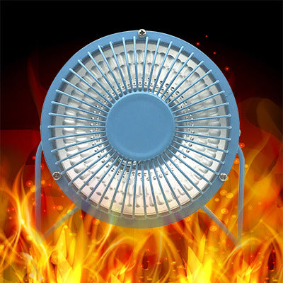 Compact USB Desk Heater – Fast Warm Air