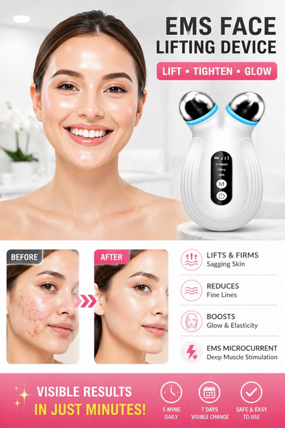 EMS Face Lifting Massager Device